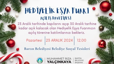 Bartın'da Bu Yıl Düzenlenecek Olan Hediyelik Eşya Fuarı Heyecanla Bekleniyor