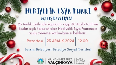 Bartın'da Bu Yıl Düzenlenecek Olan Hediyelik Eşya Fuarı Heyecanla Bekleniyor